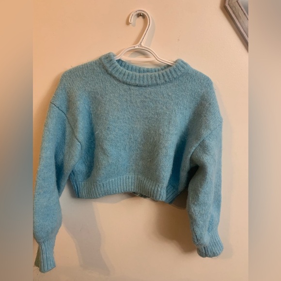 Zara turtleneck crop top sweater size small - Picture 1 of 6